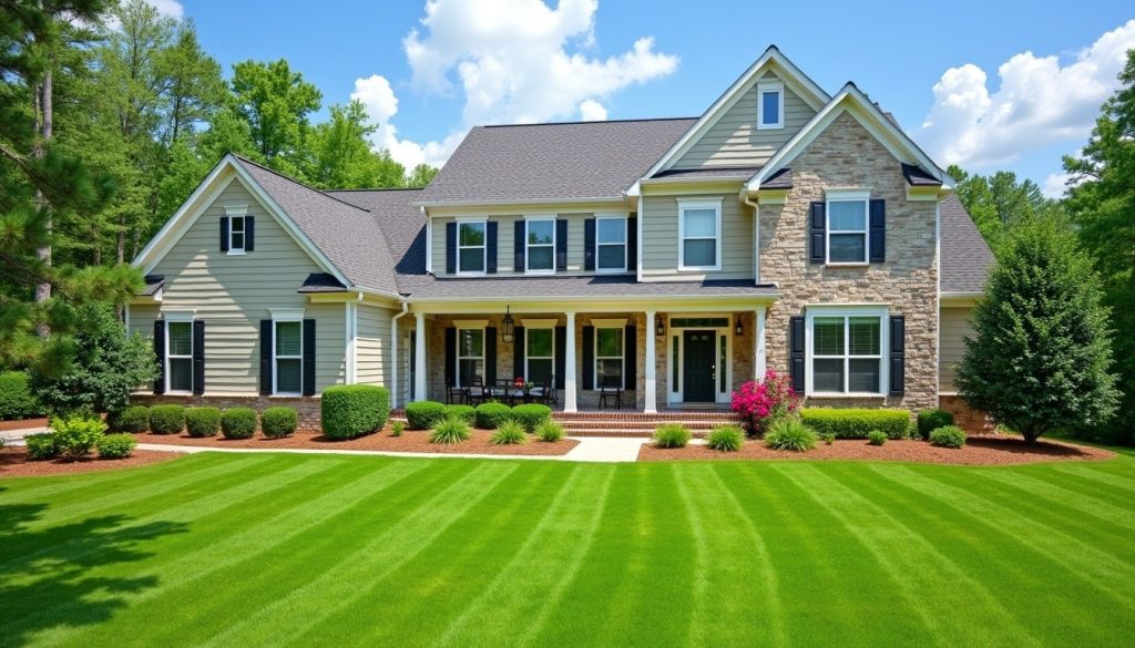 raleigh durham home lawn care organic